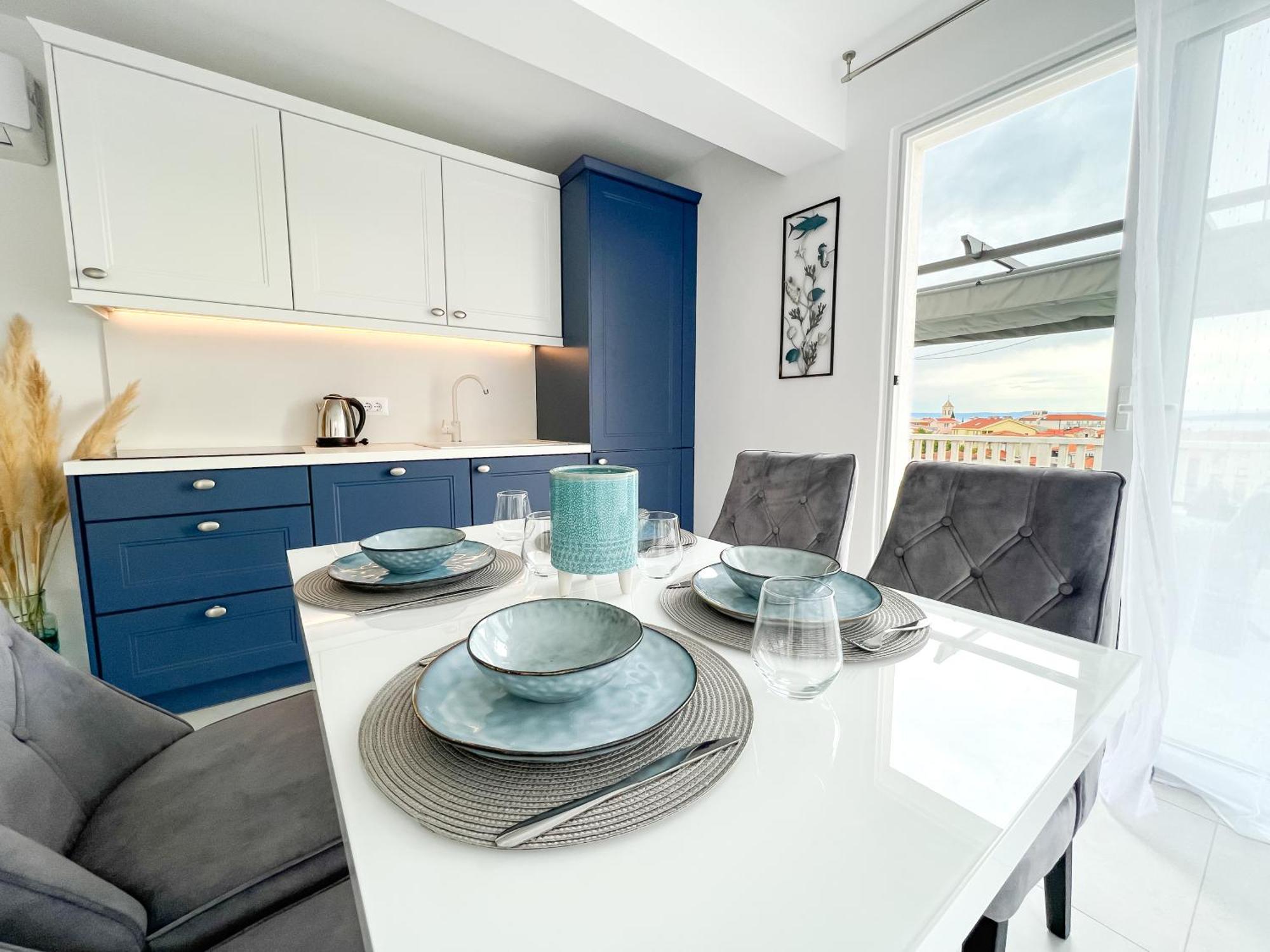 Apartments Larus Baska Voda Exterior photo